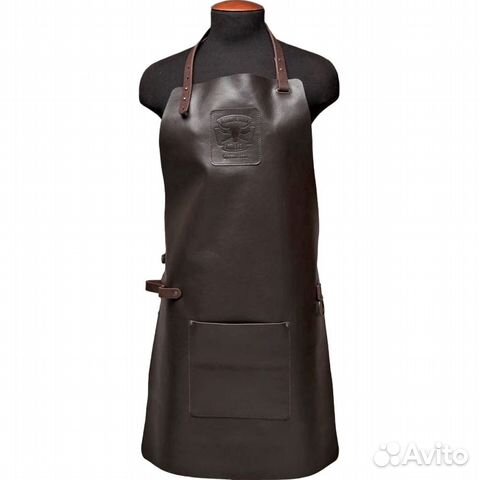 Гриль - фартук кожаный для барбекю
