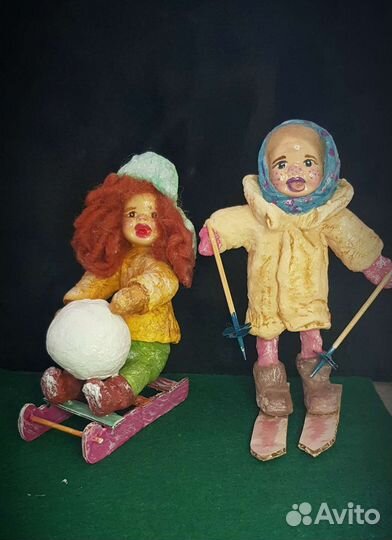 Игрушка новогодняя ватная