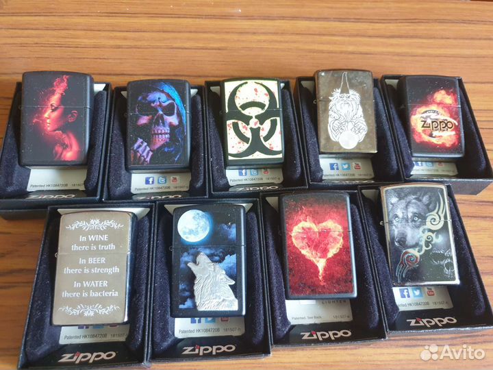 Зажигалка бензиновая zippo