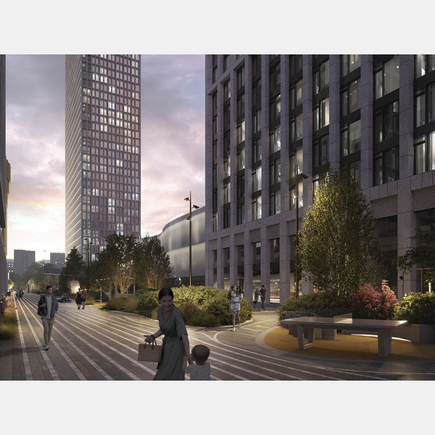 1-к. квартира, 43,5 м², 12/55 эт.