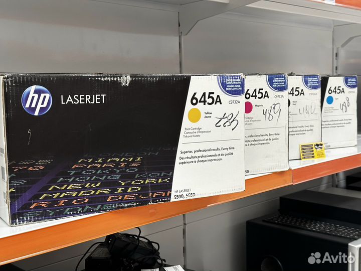 Картридж лазерный HP 645A