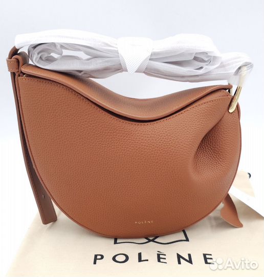 Сумка Polene Tonca edition DUO camel