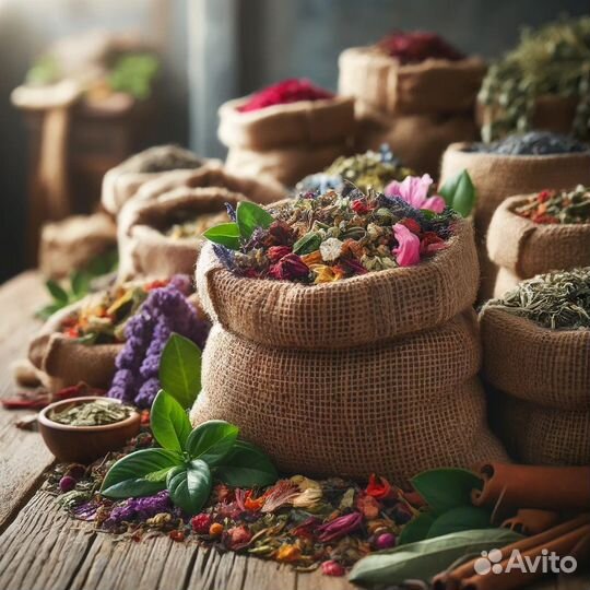 Чай цветочный оптом в мешках