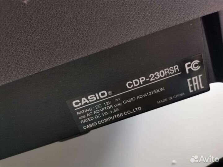 Цифровое фортепиано casio