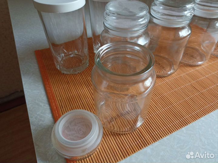 Банки стеклянные