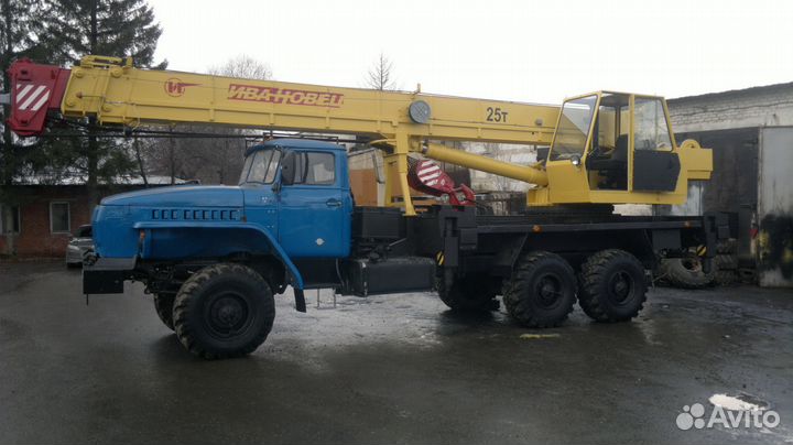 Услуги автокран вездеход 25 тонн