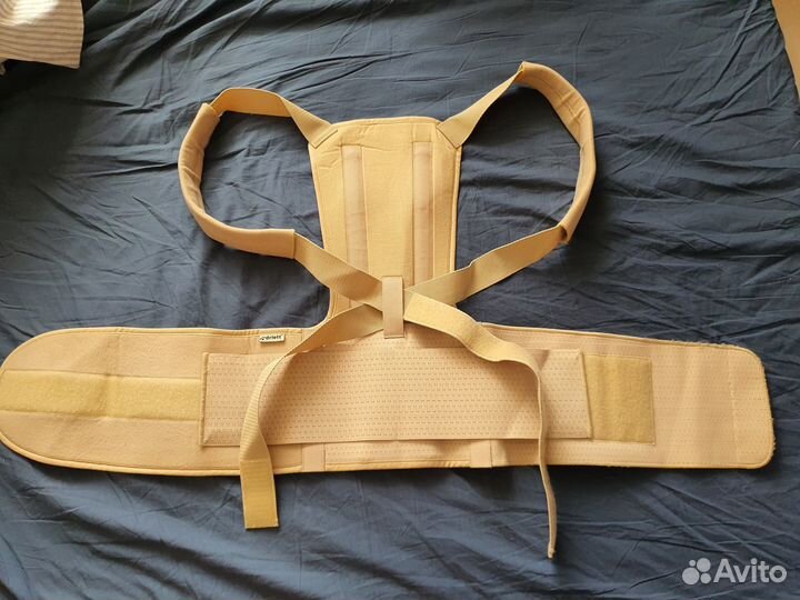 Корректор осанки Orlett с двумя рёбрами жесткости