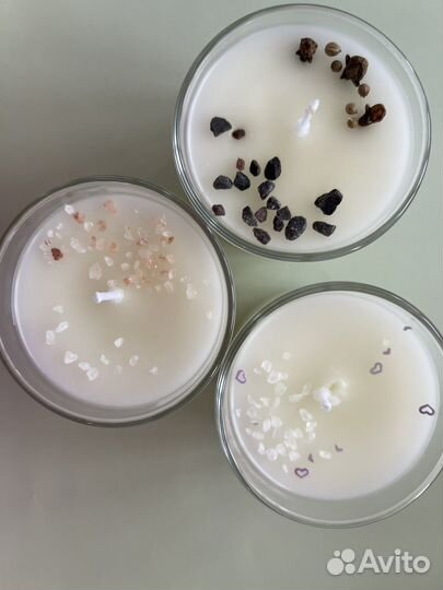 Свечи с надписью