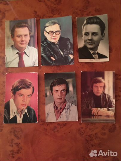 Автографы актеров 1т