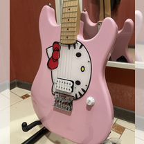 Fender Squier Hello Kitty электрогитара