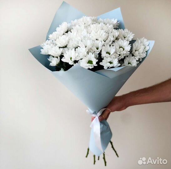 Букет из хризантем