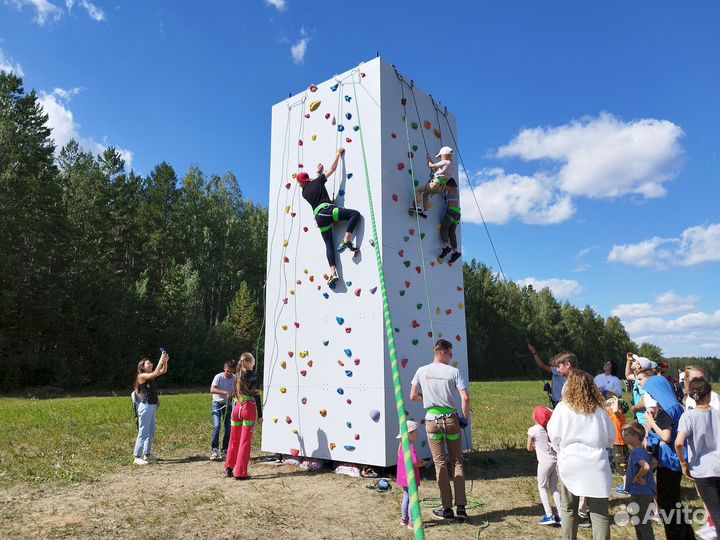 Аренда мобильного скалодрома
