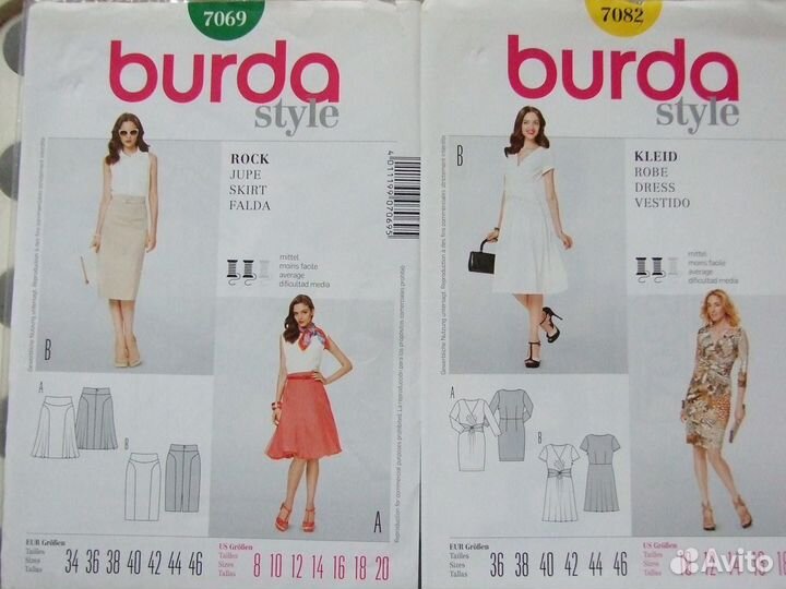 Burda Plus готовые выкройки