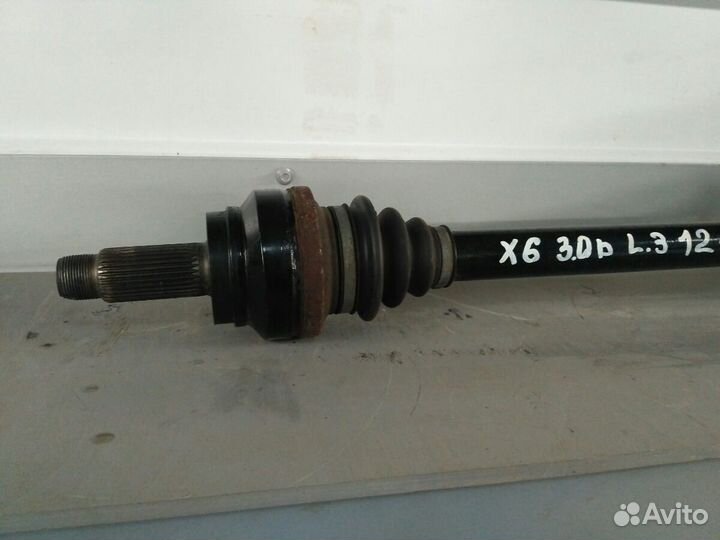 Привод задний левый BMW X6 E71 2010-2014г