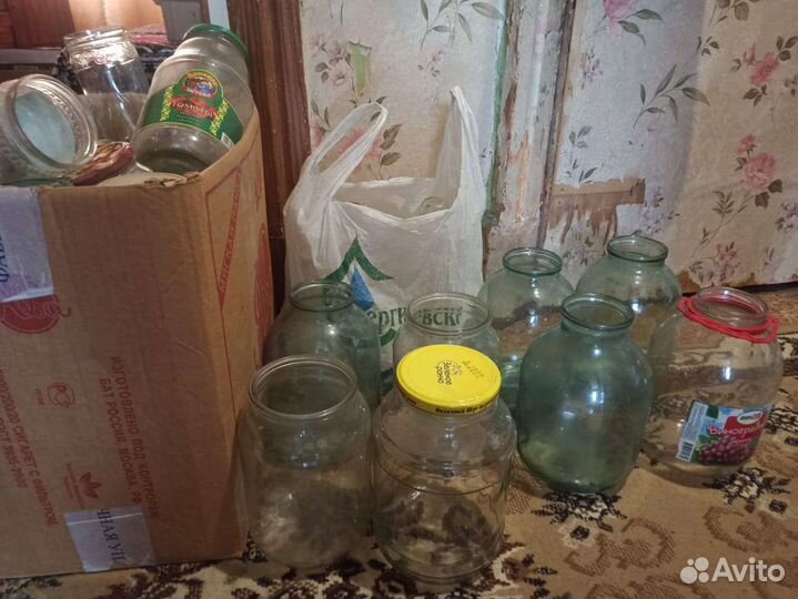 Банки стеклянные бесплатно