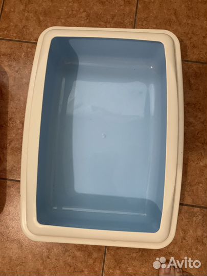 Лоток для кошек с высоким бортиком