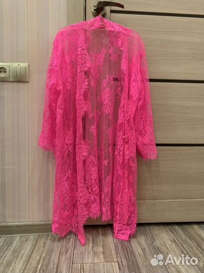 Халат кружевной