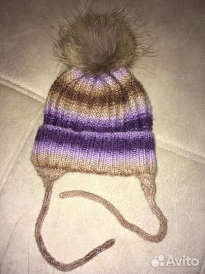 Шапка зимняя детская