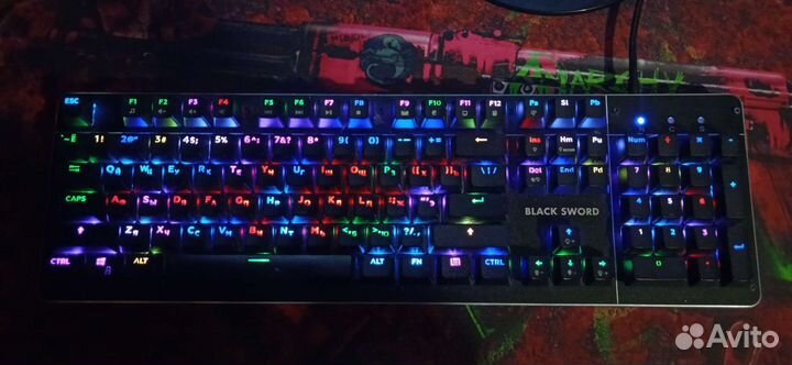 Игровая механическая клавиатура RGB