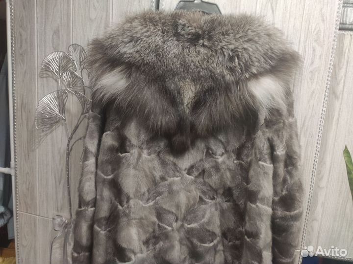 Норка полушубок автоледи