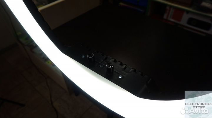 Кольцевая Лампа 54 см со Штативом Снежная v.7