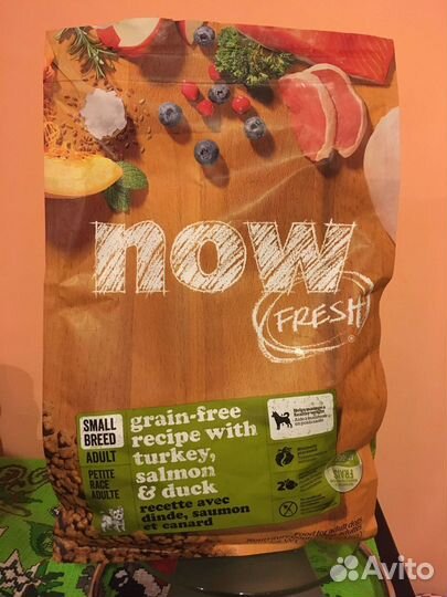 Корм для собак мелких пород NOW