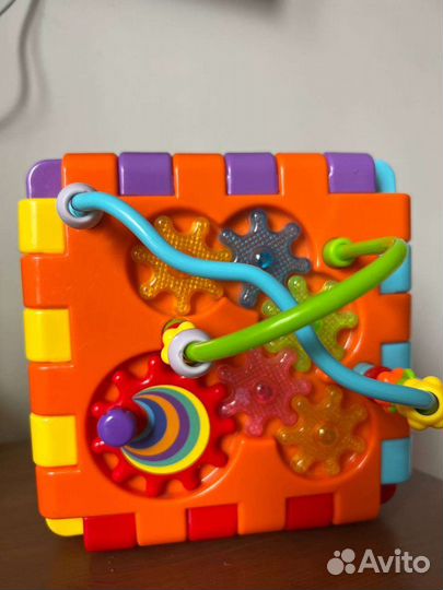 Развивающие игрушки Мегакуб сортер