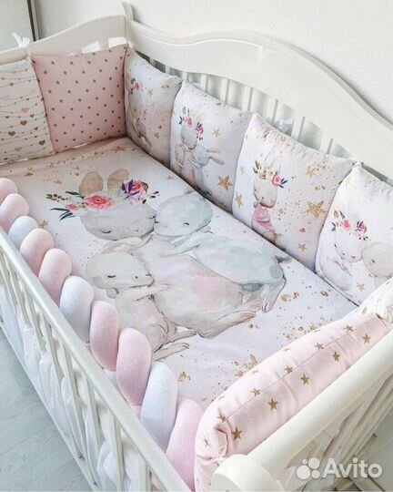 Одеяло детское, бортики