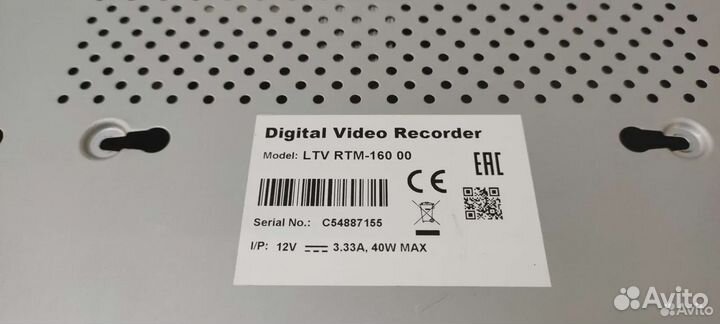 Аналоговый видеорегистратор LTV RTM-160 00