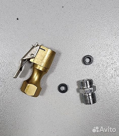 Наконечник для подкачки шин быстросъемный, hunter