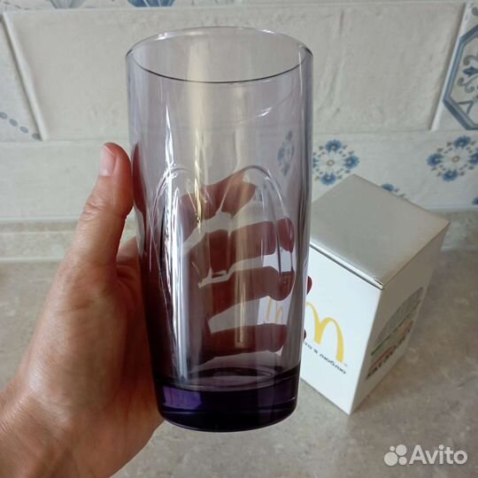 Новый стакан Макдональдс, юбилейный, фиолетовый