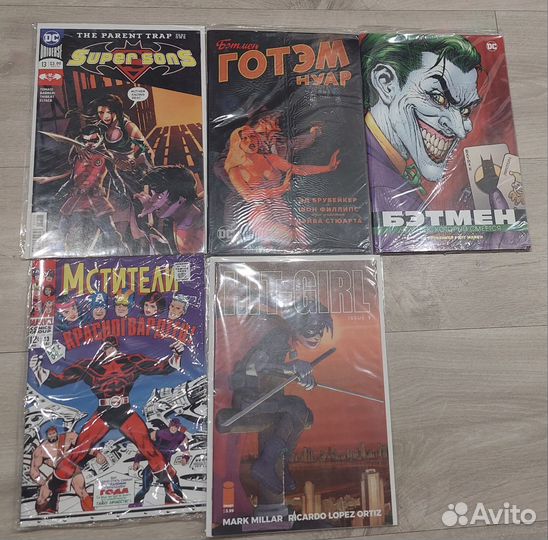 Комиксы DC Batman New 52, Marvel Дэдпул