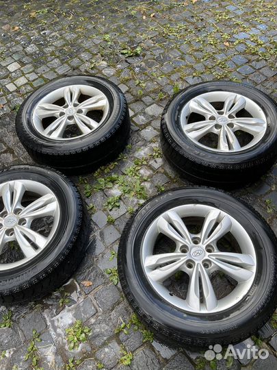 Литые диски с резиной r17 225/60 Hyundai ix35