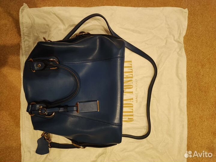 Сумка женская натуральная кожа новая италия