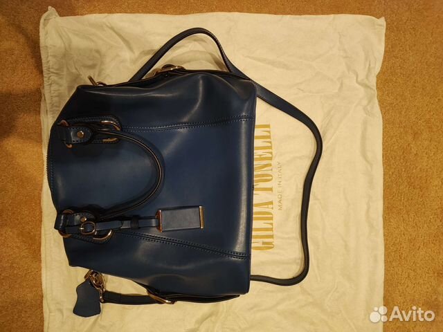 Сумка женская натуральная кожа новая италия