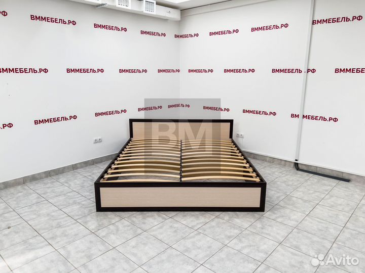Кровать двуспальная, размер кингсайз