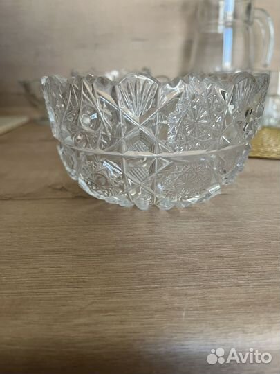 Хрустальная ваза Конфетница