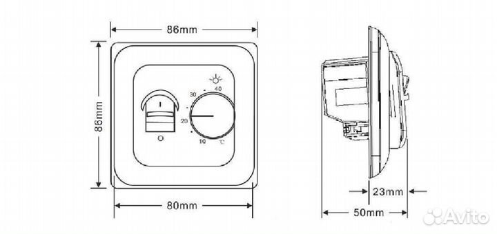 RTC 70 терморегулятор