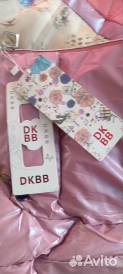 Пуховик зимний для девочки 152