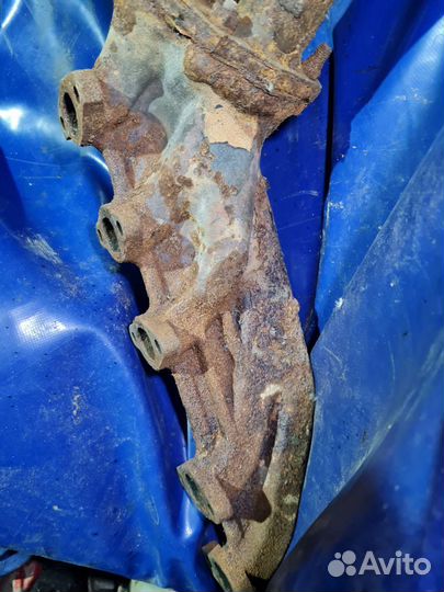 Коллектор выпускной+приёмная труба audi 100 c4 2.3