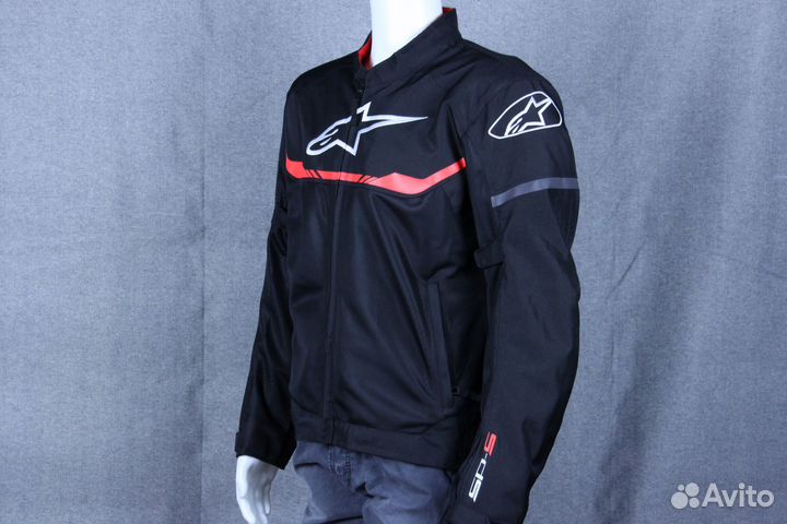 Мотокуртка Alpinestars T-SPS AIR, красная вставка