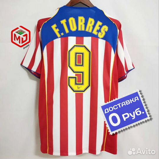 Ретро футболка Атлетико Мадрид 2004-2005 F.Torres