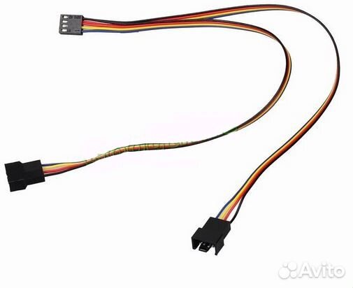 Разветвитель системы охлаждения 4/3 pin PWM