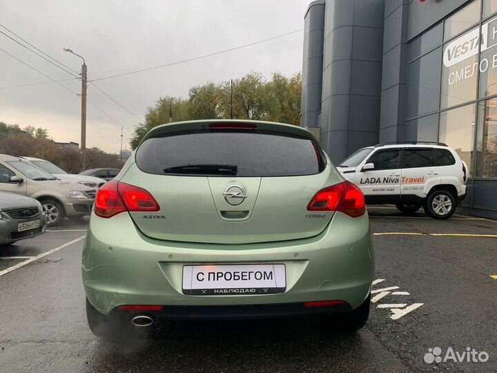 Opel Astra 1.4 AT, 2011, 150 000 км