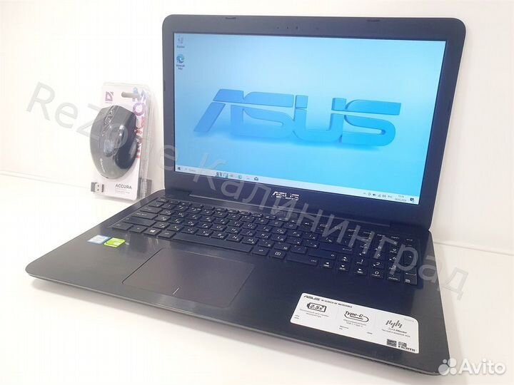 Быстрый Asus, Core i3, SSD, GeForce, 12GB