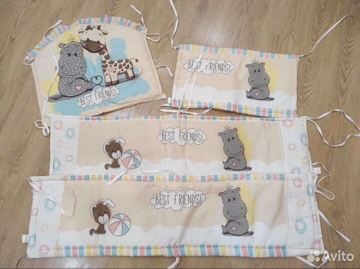 Бортики в кроватку