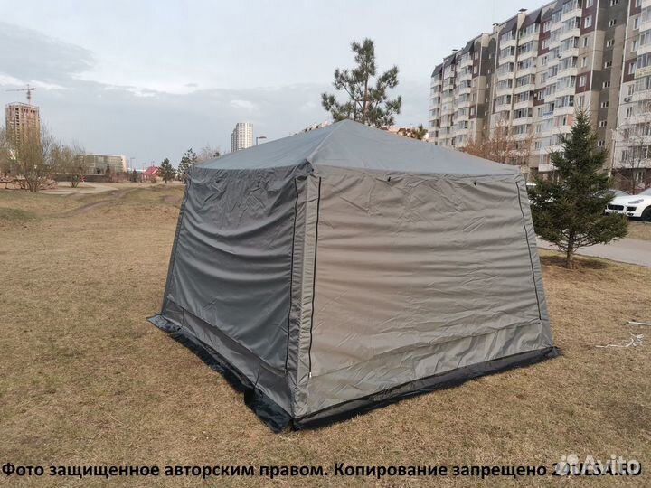 Шатер тент беседка Lanyu 1628D New.2023 Grey