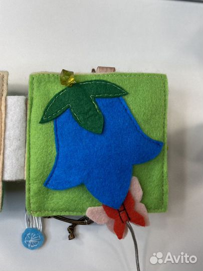 Развивающая книжка из фетра