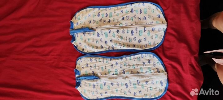 Пеленка кокон на молнии 56 и 62 размеры