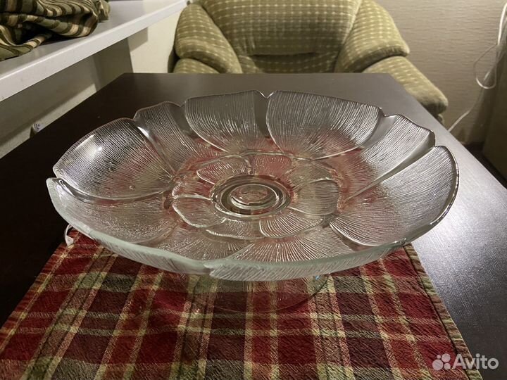 Ваза новая для фруктов 30см